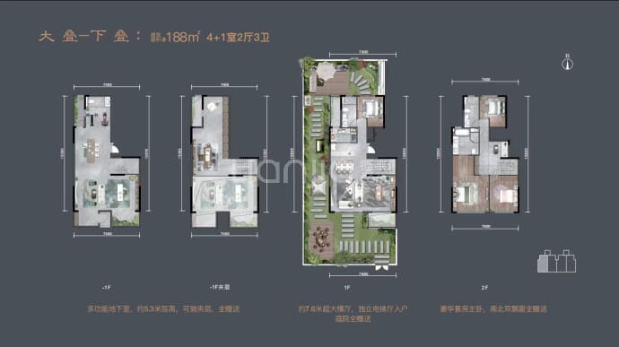 中天曦园--建面 188m²