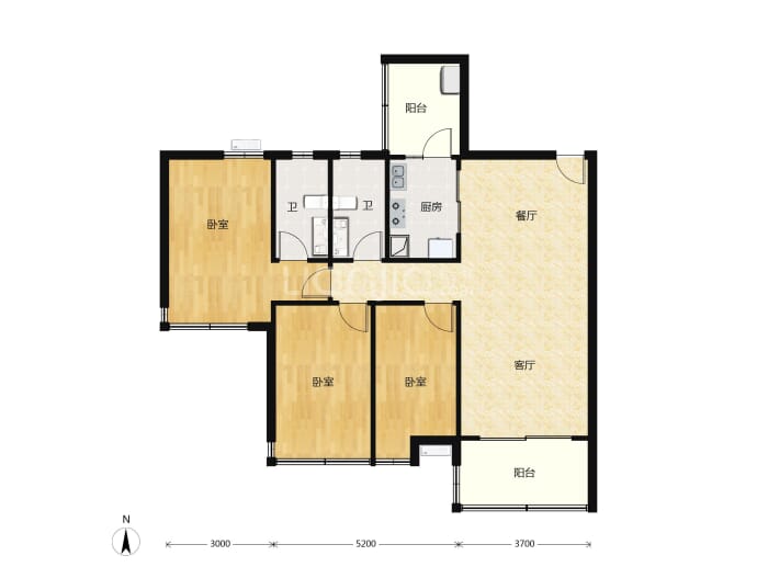 德宝怡高•怡区--建面 110.19m²