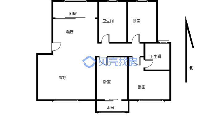 淮阳西关 文华苑小区 带阁楼带储藏室-户型图