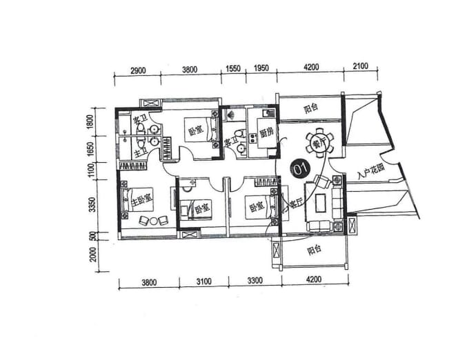 恒鑫浅山小镇--建面 143m²