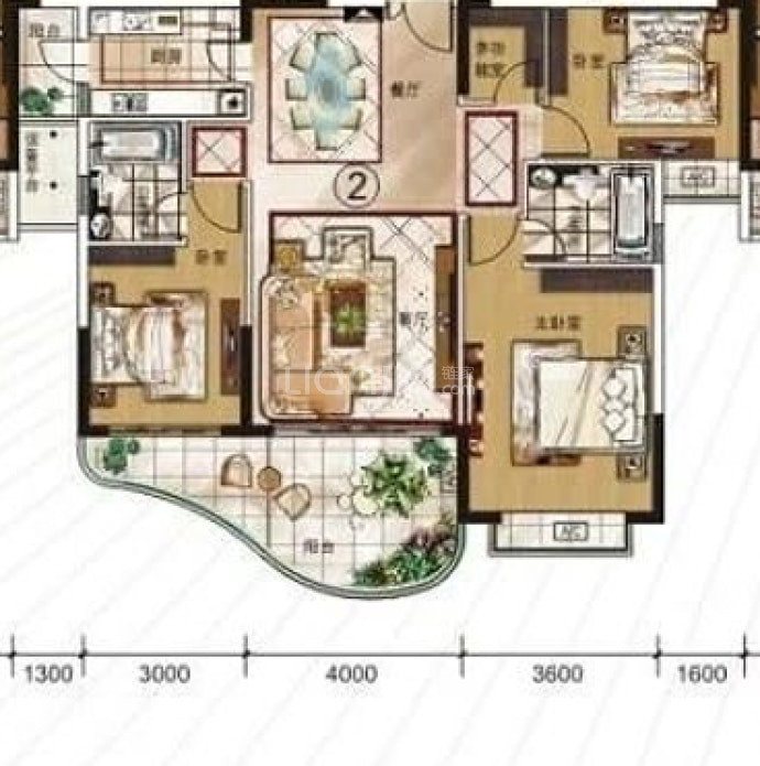 天明海怡湾--建面 133m²