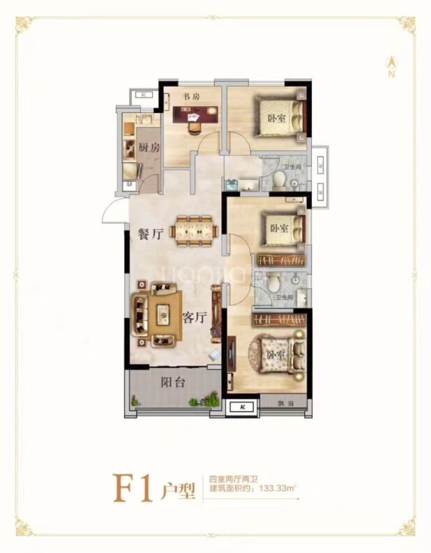 【正商智慧城_郑州正商智慧城楼盘】户型图|房型图-郑州贝壳新房