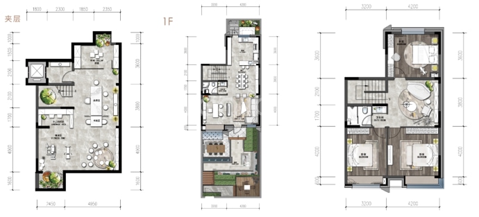 力旺·林溪湖--建面 130m²