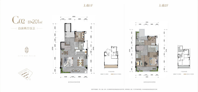 天投锦悦天成--建面 201m²