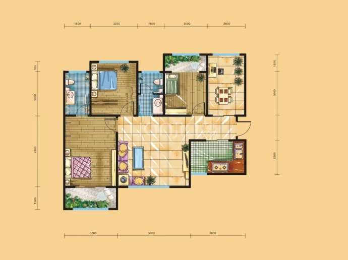 清渭公馆--建面 131m²