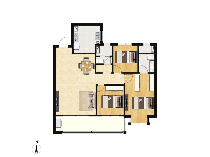 阳光城文澜东方--建面 103m²