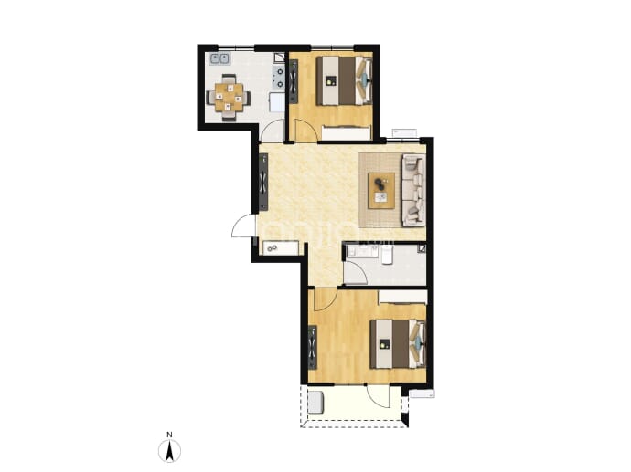 中远佳成时代--建面 92.21m²