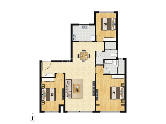中建虹溪璟庭--建面 105m²