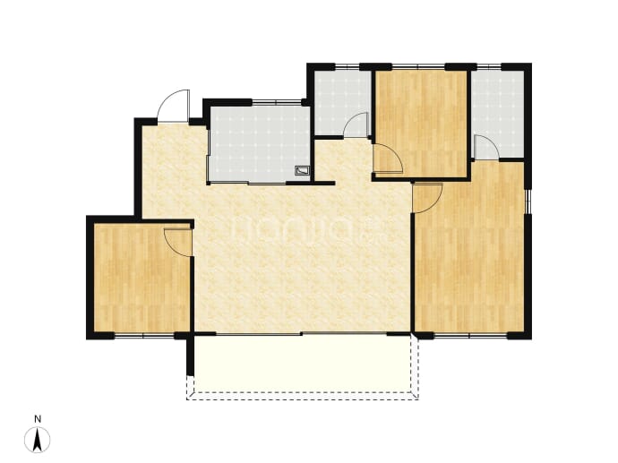 建发房产华润置地玺宸和著--建面 116m²