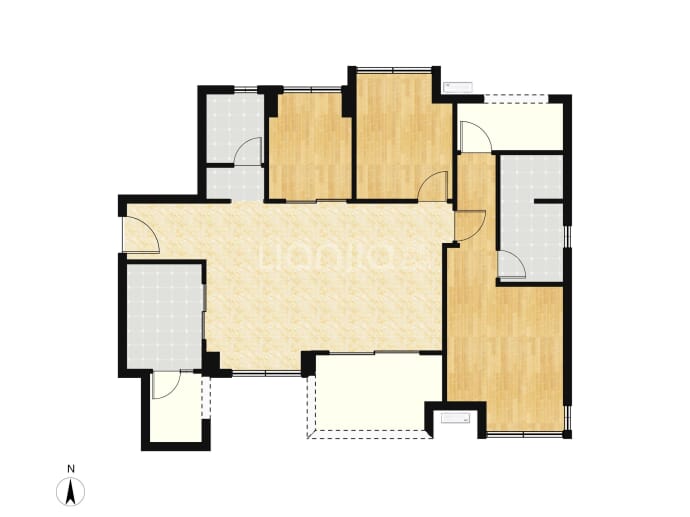 南方公园华府--建面 123m²