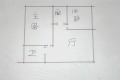 名园新苑住宅楼 2室1厅 南