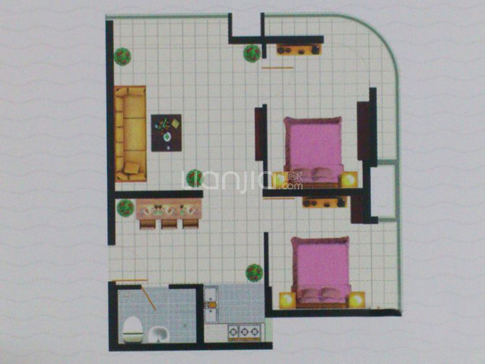 东方国际--建面 82.52m²