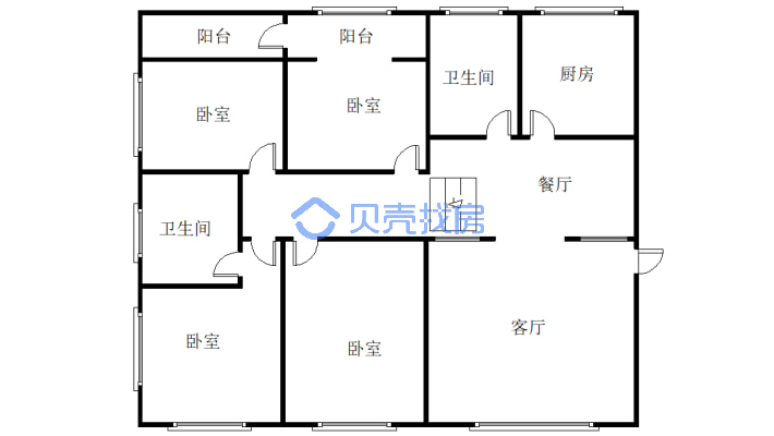 老城好地段住房出售 生活方便   交通便利-户型图