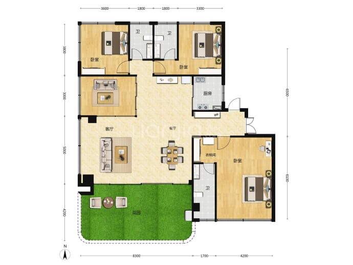 观澜云启--建面 177m²