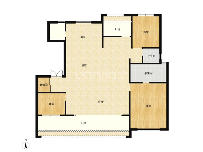 中建·泊悦府--建面 160m²