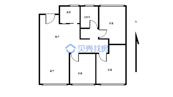 精装修，电梯10楼小高层，三室，有车位9.5万。-户型图