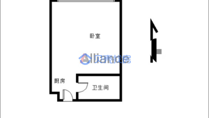 区政府东投中央城复式户型方正格局通透-户型图