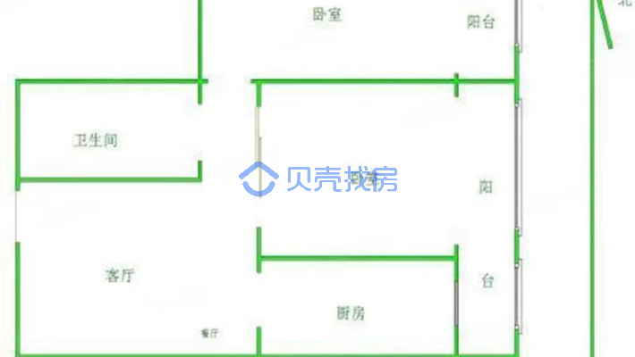 隶城心巢 大型社区 阳光充足 看房方便-户型图