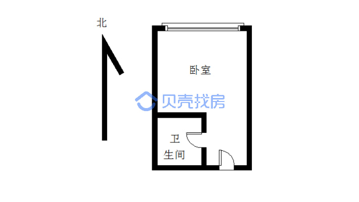 急售龙都红星广场西北角5间公寓，办公入住均可-户型图