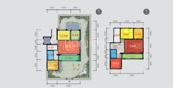 保亿御景玖园--建面 249.23m²