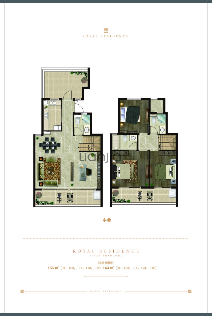 逸品天玺--建面 155m²