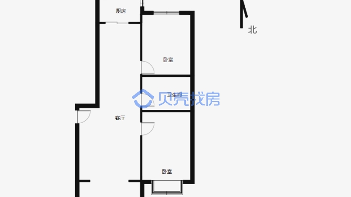 金坤新城花苑2-1-1-1 88.75m²好房急售-户型图