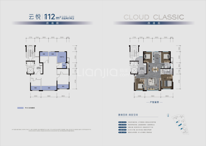 鹏辉云月湾--建面 112m²