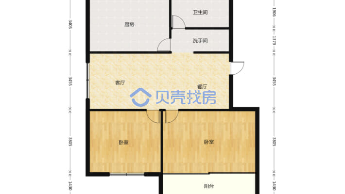 茗昇花园，      位置不错。           环境很好-户型图