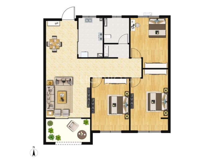 融信朗悦时光之城--建面 89m²