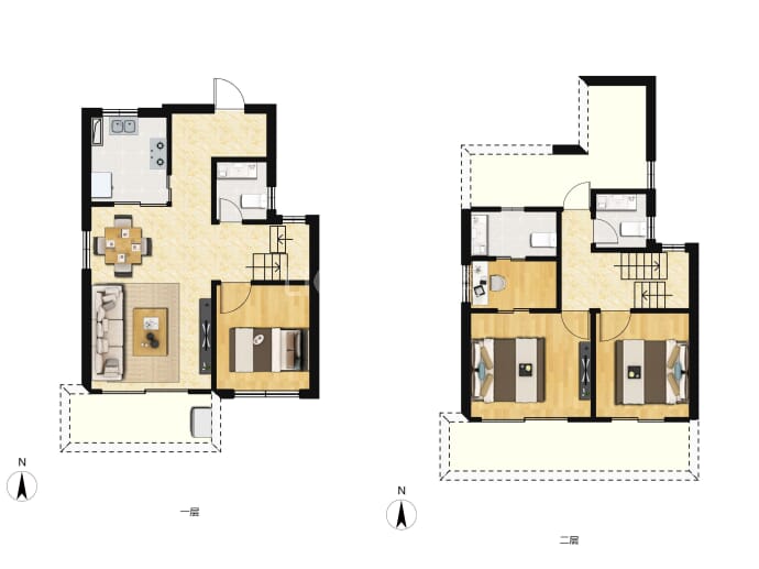 上海华府天地--建面 131m²