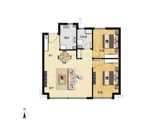 博屿海--建面 81m²