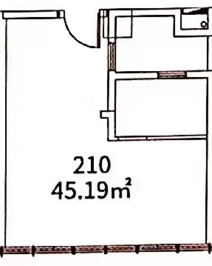 中新锦绣天地--建面 44.19m²