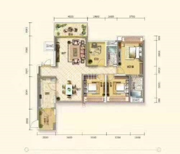 美立方花园--建面 143m²