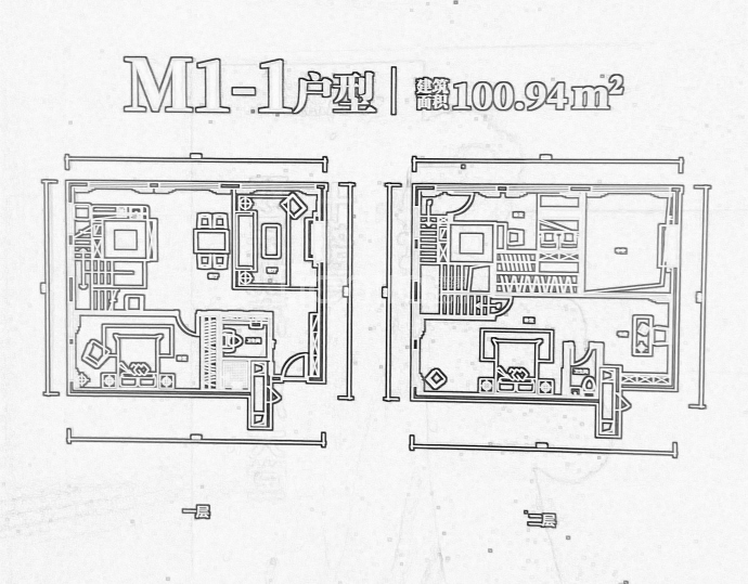 万彩城--建面 100.94m²