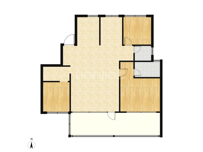 正弘序4室2厅2卫户型图