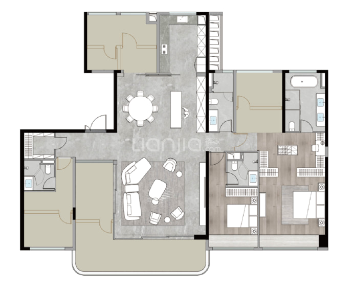 中海大境--建面 270m²