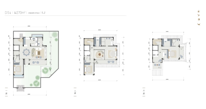 桃李半岛--建面 270m²