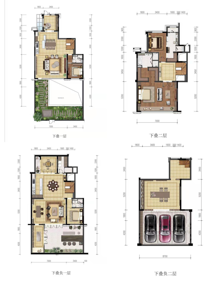 沈阳美的东堂--建面 170m²