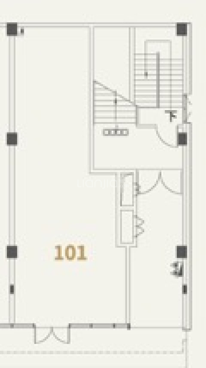 保利时代--建面 73.87m²