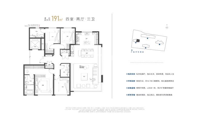 琅誉府--建面 191m²