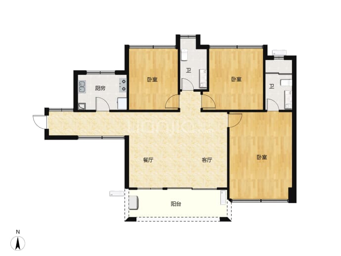 逸骏半岛--建面 112.2m²