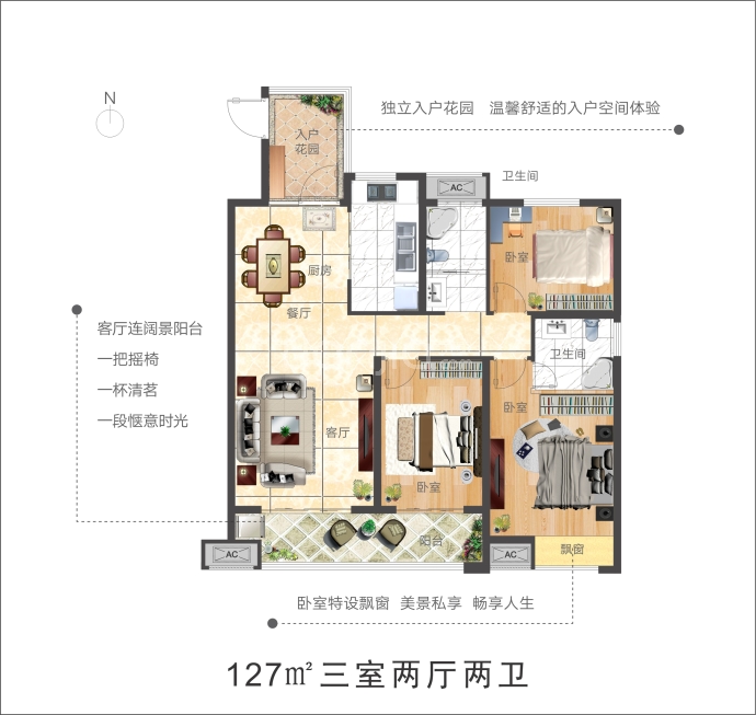 澳中苏堤春晓--建面 127m²