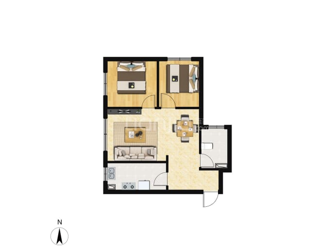 印象城纽约公园--建面 69m²