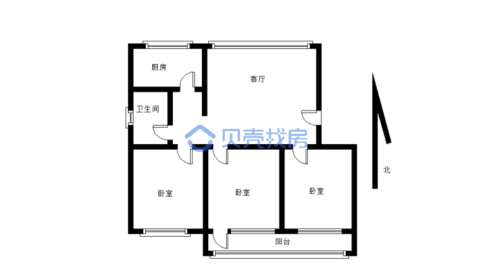 步梯二楼，简单装修，可租可售，有证-户型图