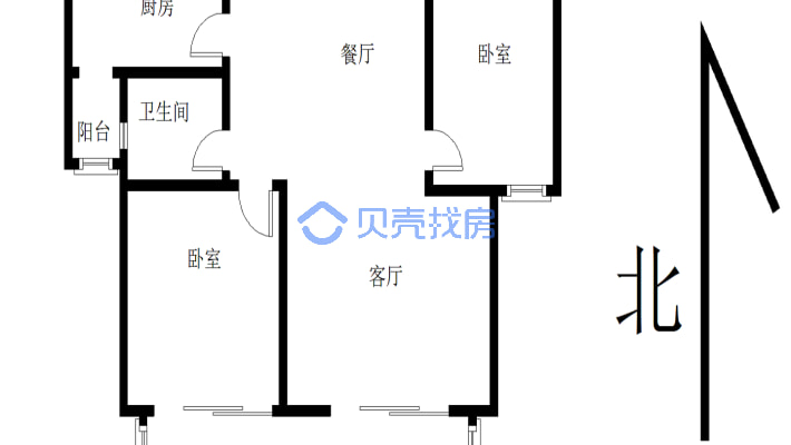 东新区万达旁，坏境好，交通便利，生活配套齐全-户型图