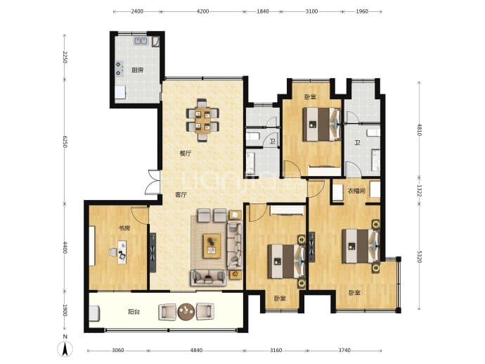 中基·壹号--建面 181m²