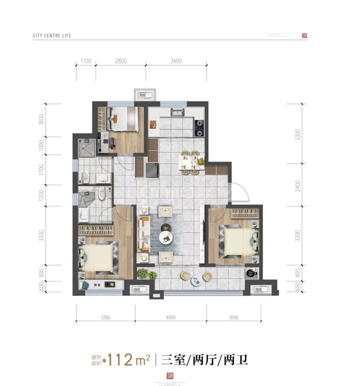 威新瑞璟--建面 112m²