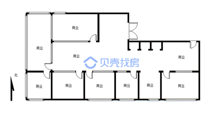 楼层好 视野采光好 格局方正 办公首 选-户型图