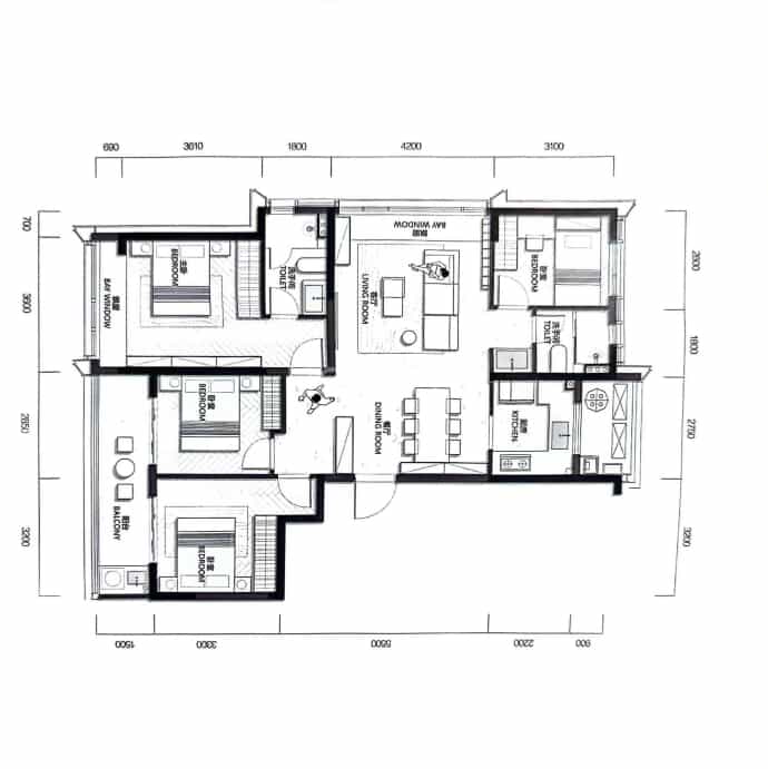 金澜府--建面 128m²