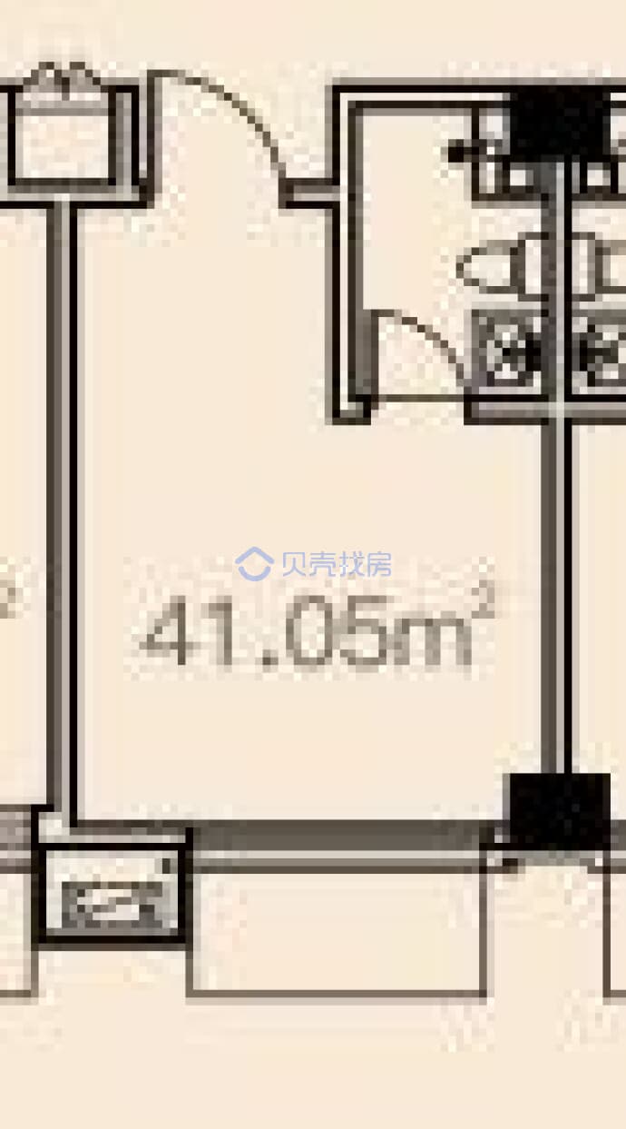 悦尚锦云--建面 41.05m²